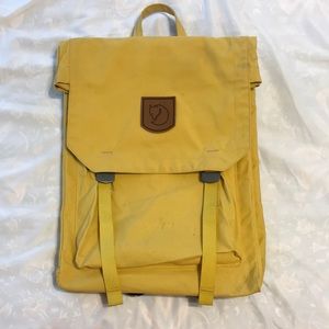 Mustard Yellow  Fjällräven Backpack